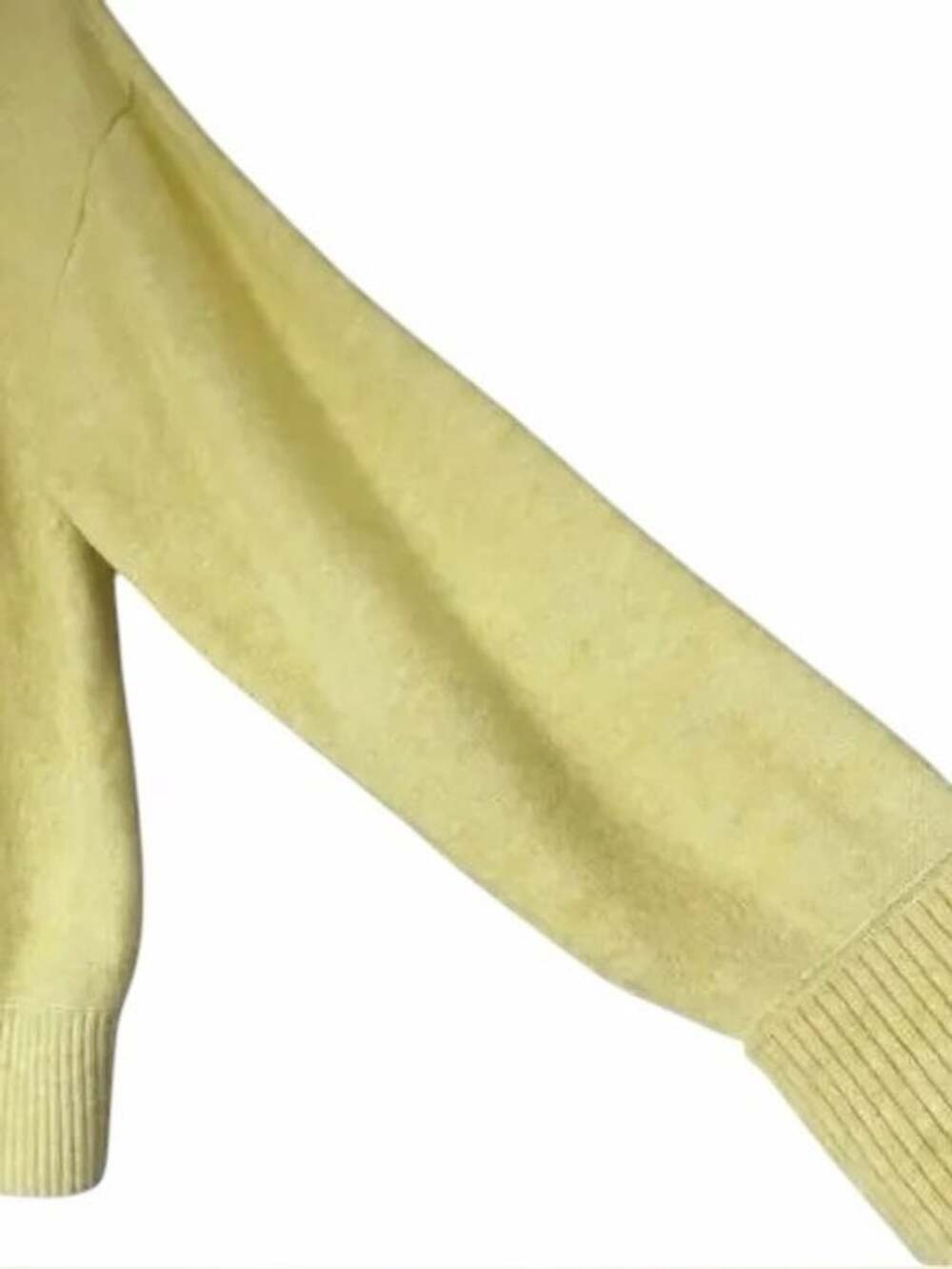 Pilcro by Anthropologie Juno Knit Sweater in Pastel Yellow Size L - Picture 2 of 4